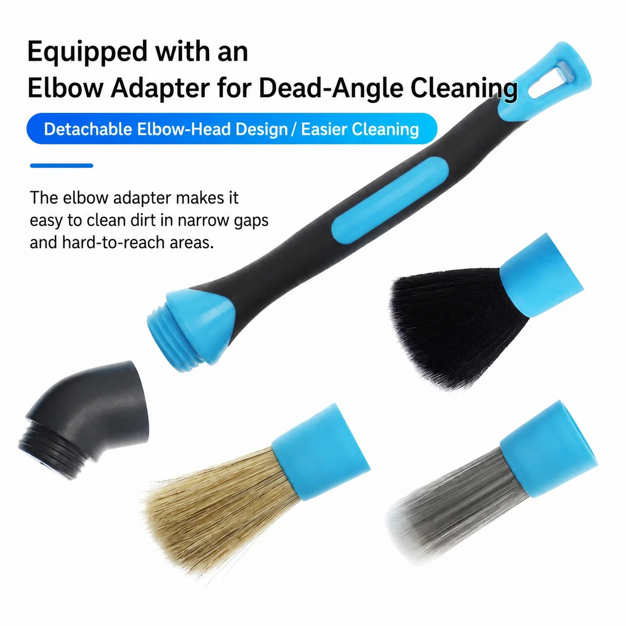 Auto Detailing Brush Set - 3 Piece for Car Detailing thumbnail