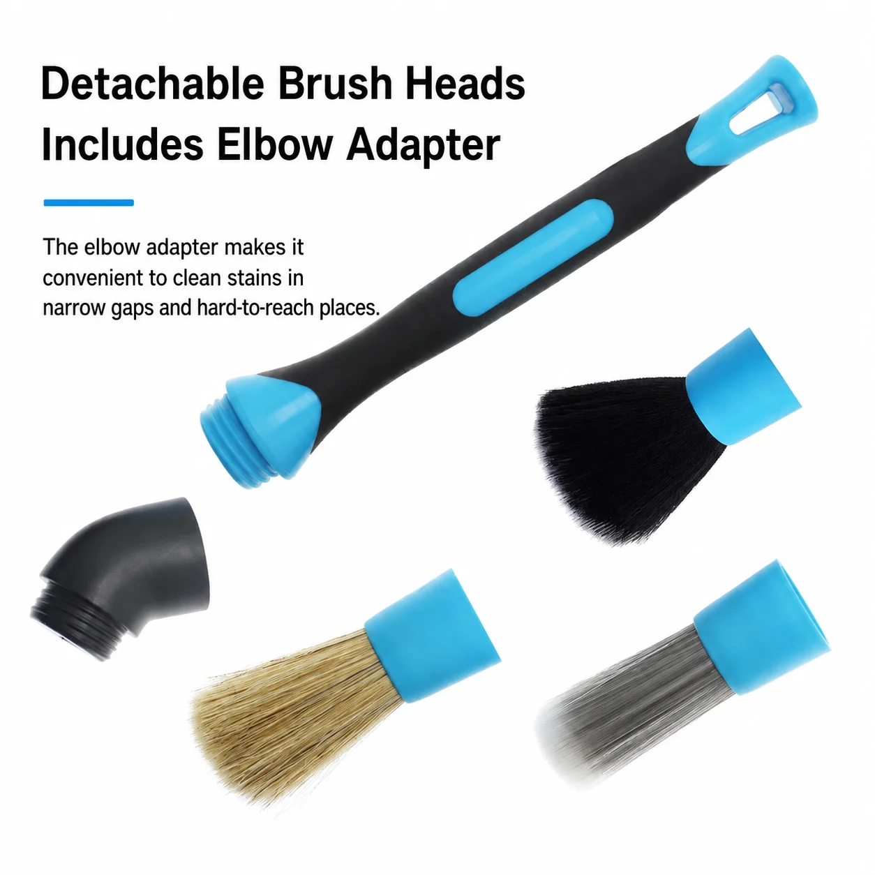 Auto Detailing Brush Set - 3 Piece for Car Detailing thumbnail