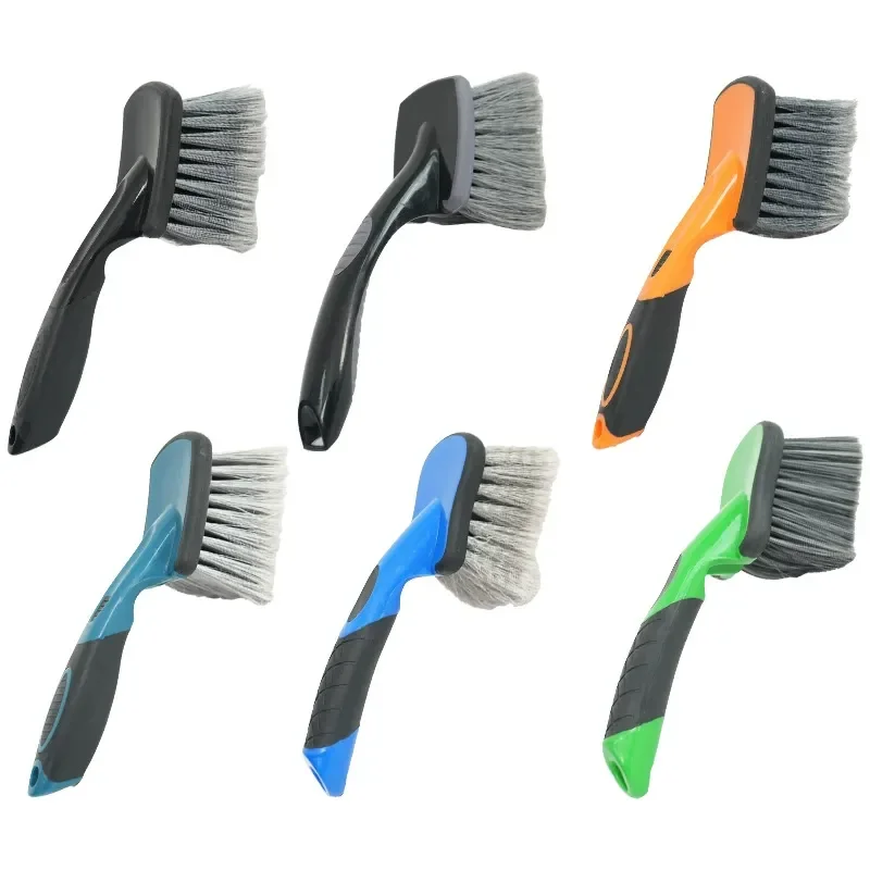Flagged Bristle Tire & Wheel Cleaning Brush for Car Detailing - view 1