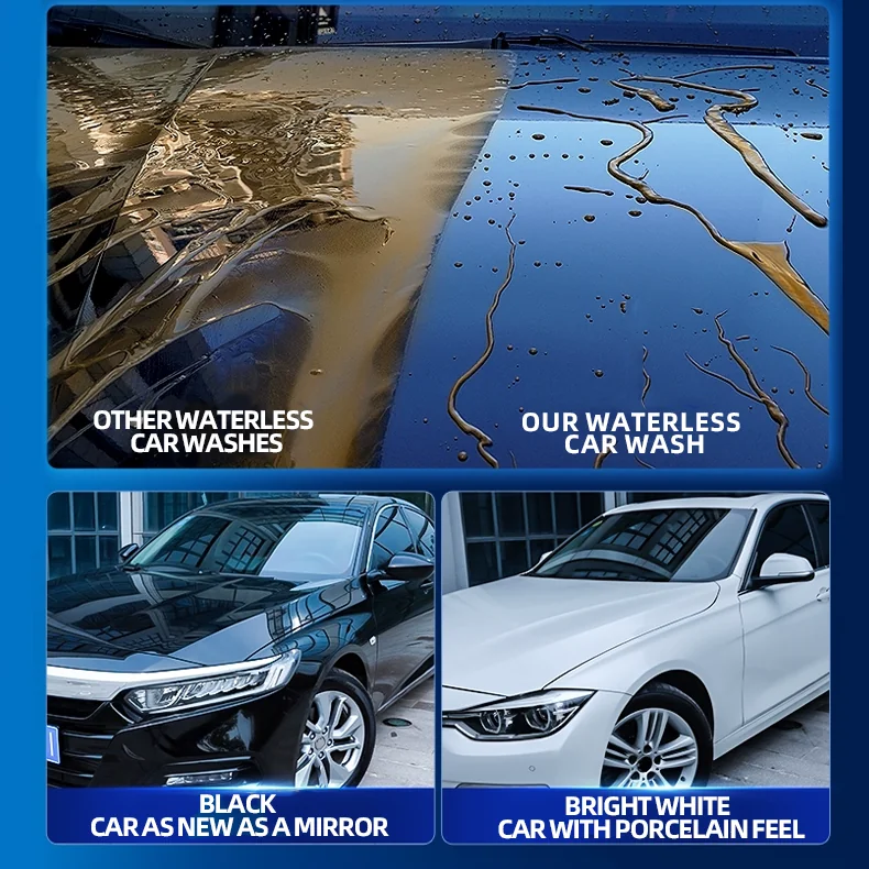 Waterless Car Wash & Wax Spray for Car Detailing thumbnail