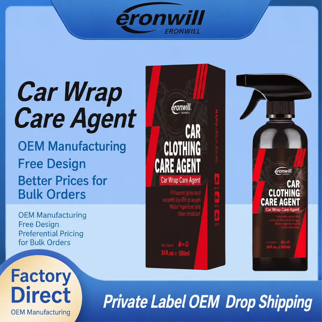 Car Wrap Care Agent for Automotive Detailing thumbnail