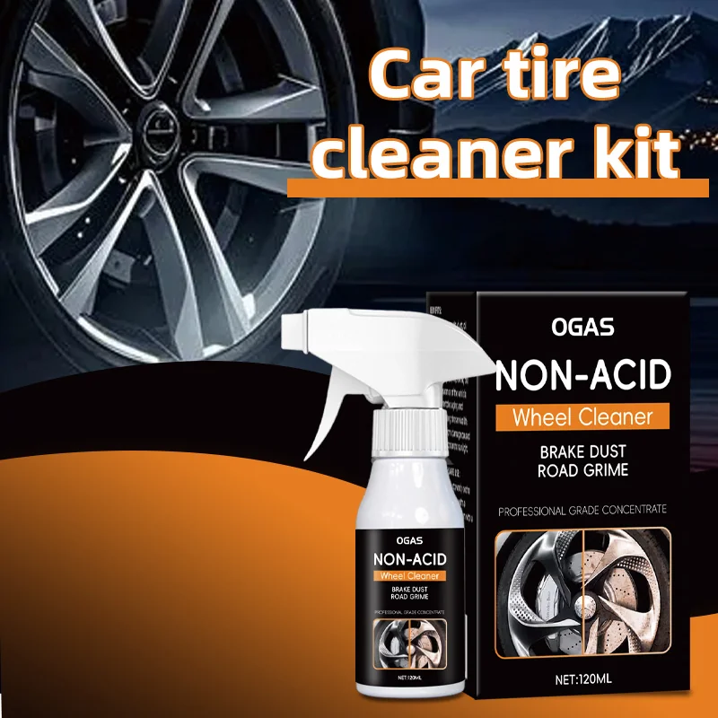 Non-Acid Wheel Cleaner Kit for Automotive Detailing thumbnail