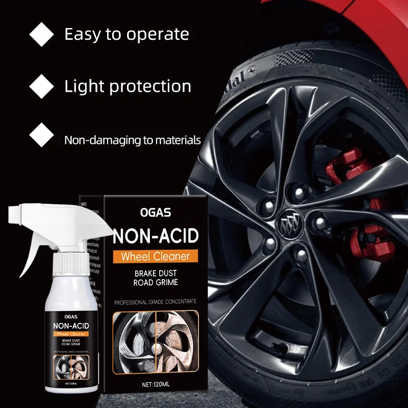 Non-Acid Wheel Cleaner Kit for Automotive Detailing thumbnail