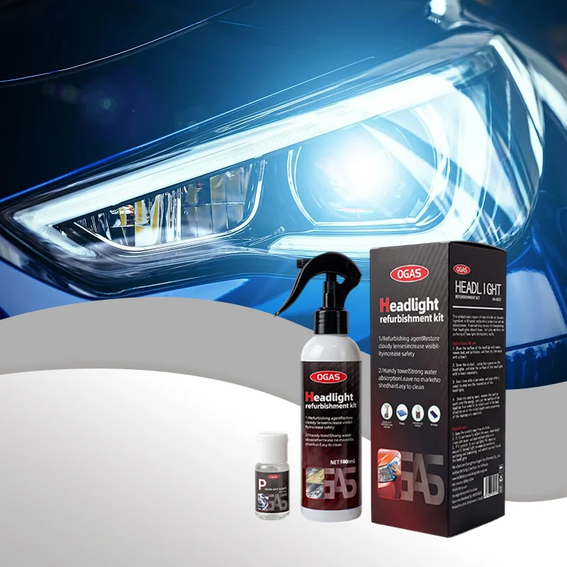Headlight Restoration Kit for Automotive Detailing thumbnail