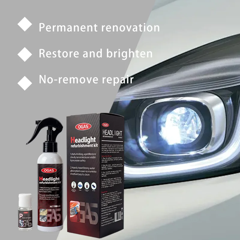 Headlight Restoration Kit for Automotive Detailing thumbnail