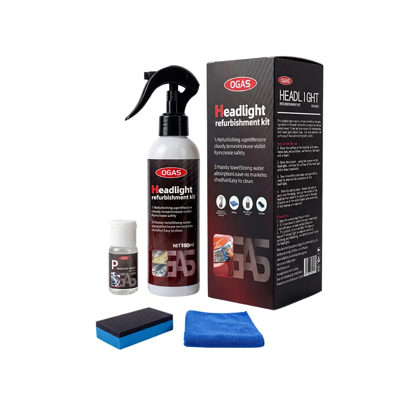 Headlight Restoration Kit for Automotive Detailing - view 1