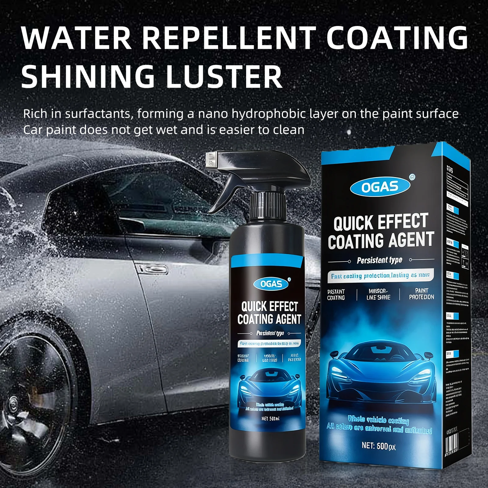 Quick Effect Nano Coating Agent for Automotive Detailing thumbnail