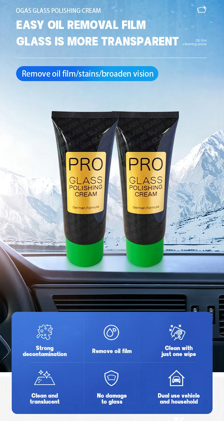 PRO Glass Polishing Cream for Automotive Detailing thumbnail