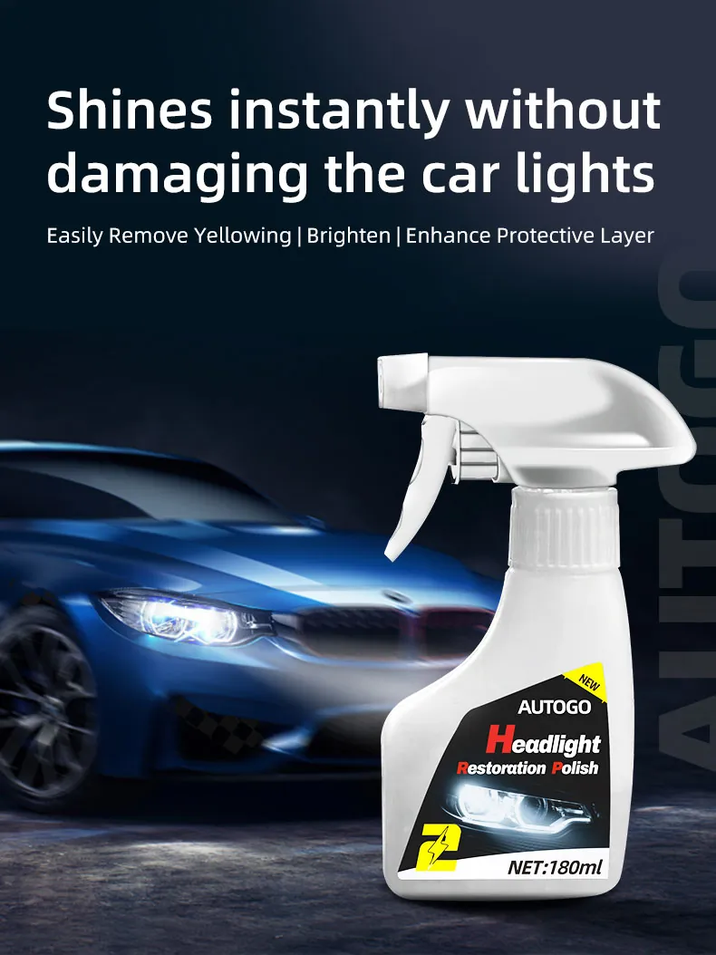 Headlight Restoration Polish Kit for Automotive Detailing thumbnail