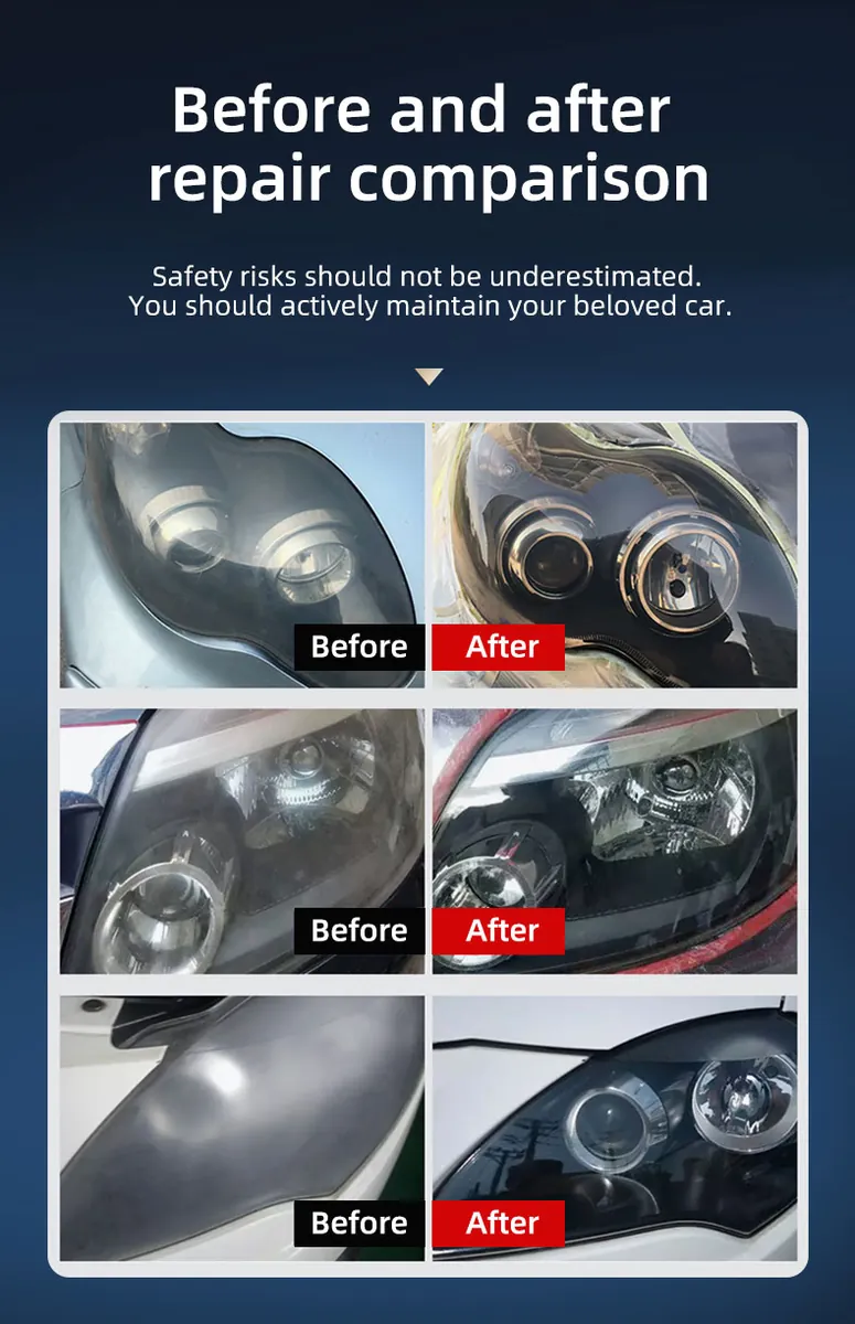 Headlight Restoration Polish Kit for Automotive Detailing thumbnail