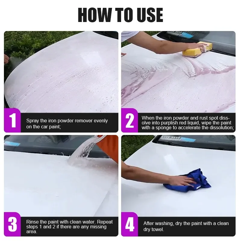 Iron Fallout Remover for Car Paint and Wheels (Automotive Detailing) thumbnail