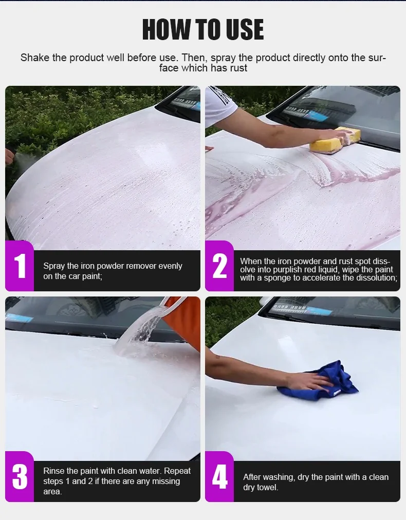 Iron Fallout Remover for Car Paint and Wheels (Automotive Detailing) thumbnail