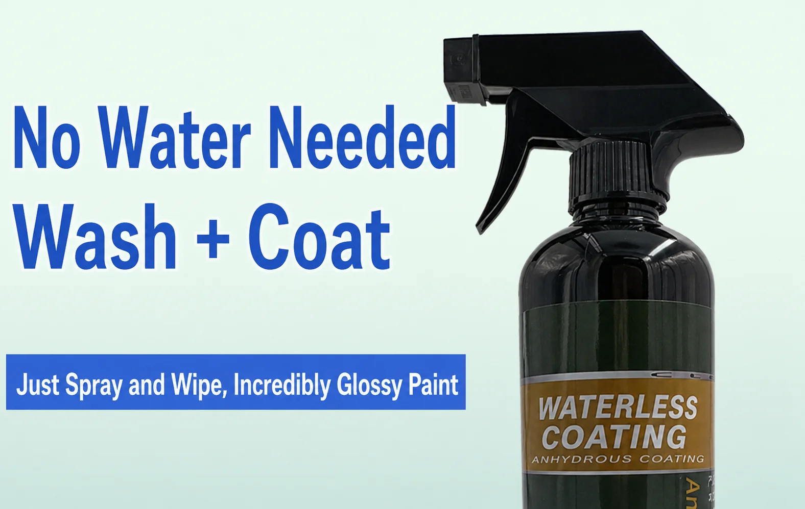 Waterless Car Wash & Coating Spray for Automotive Detailing thumbnail