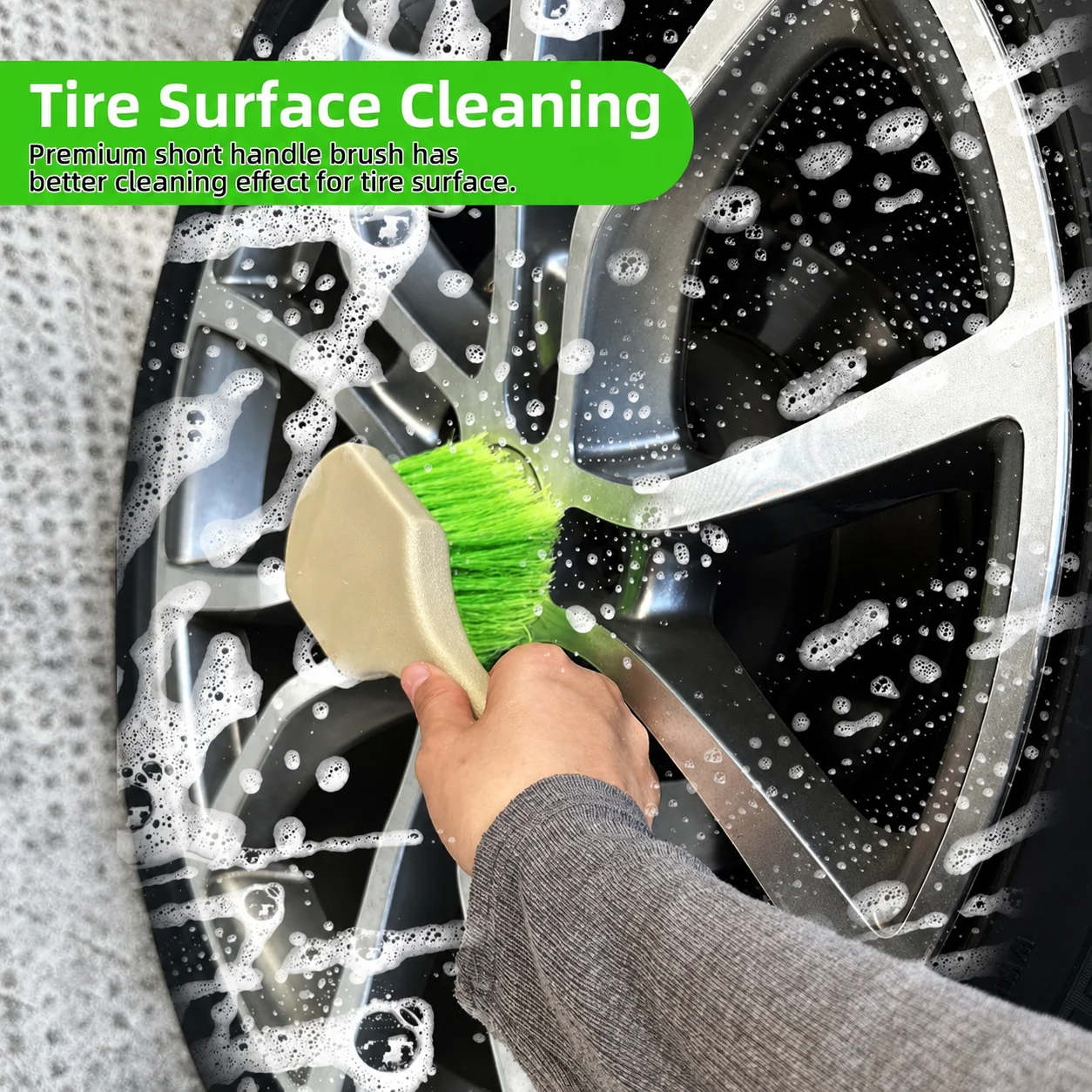 Car Cleaning Tool Kit with Duster, Mitt & Squeegee for Detailing Shops thumbnail