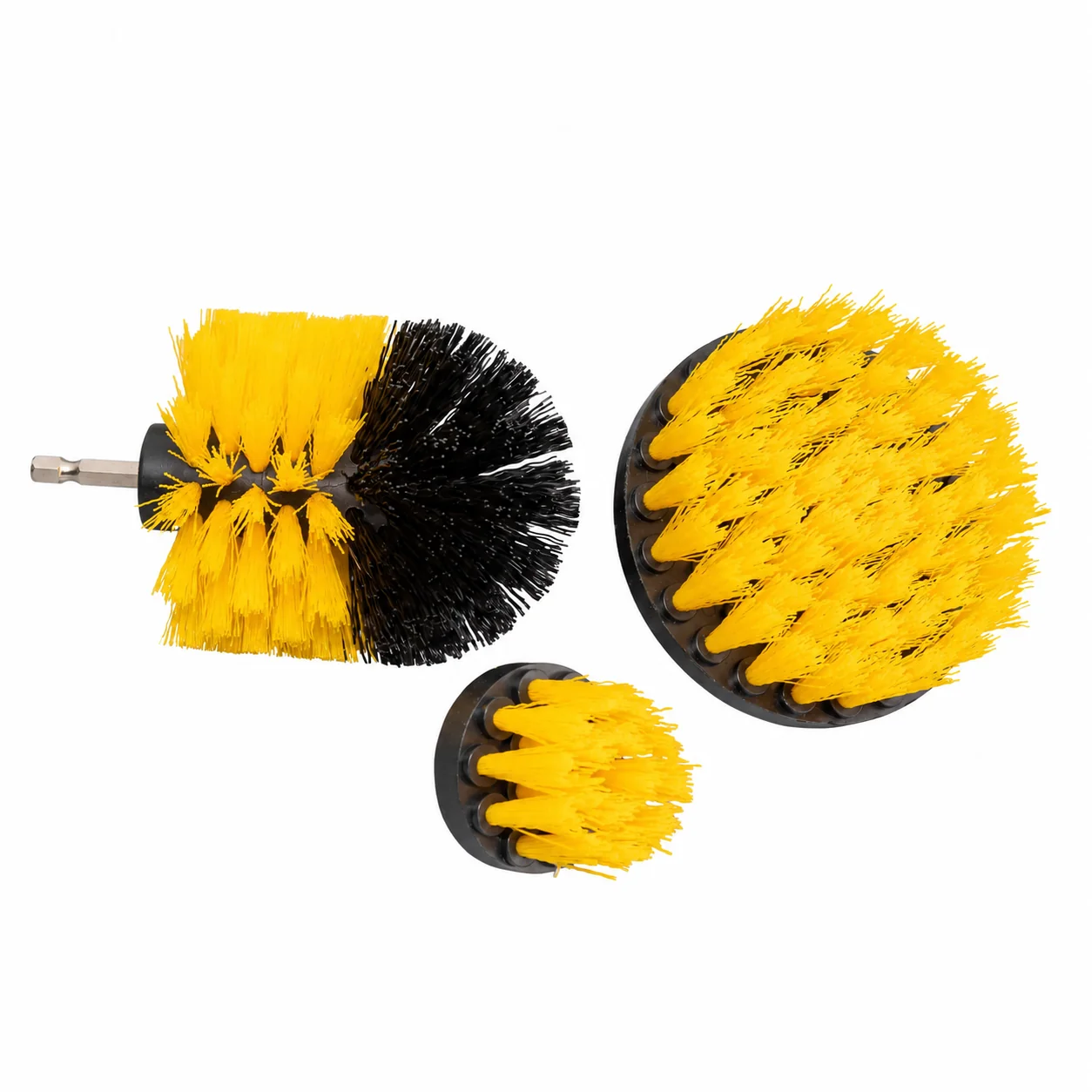 Multi-Purpose Power Drill Brush Attachment Set for Detailing Shops thumbnail