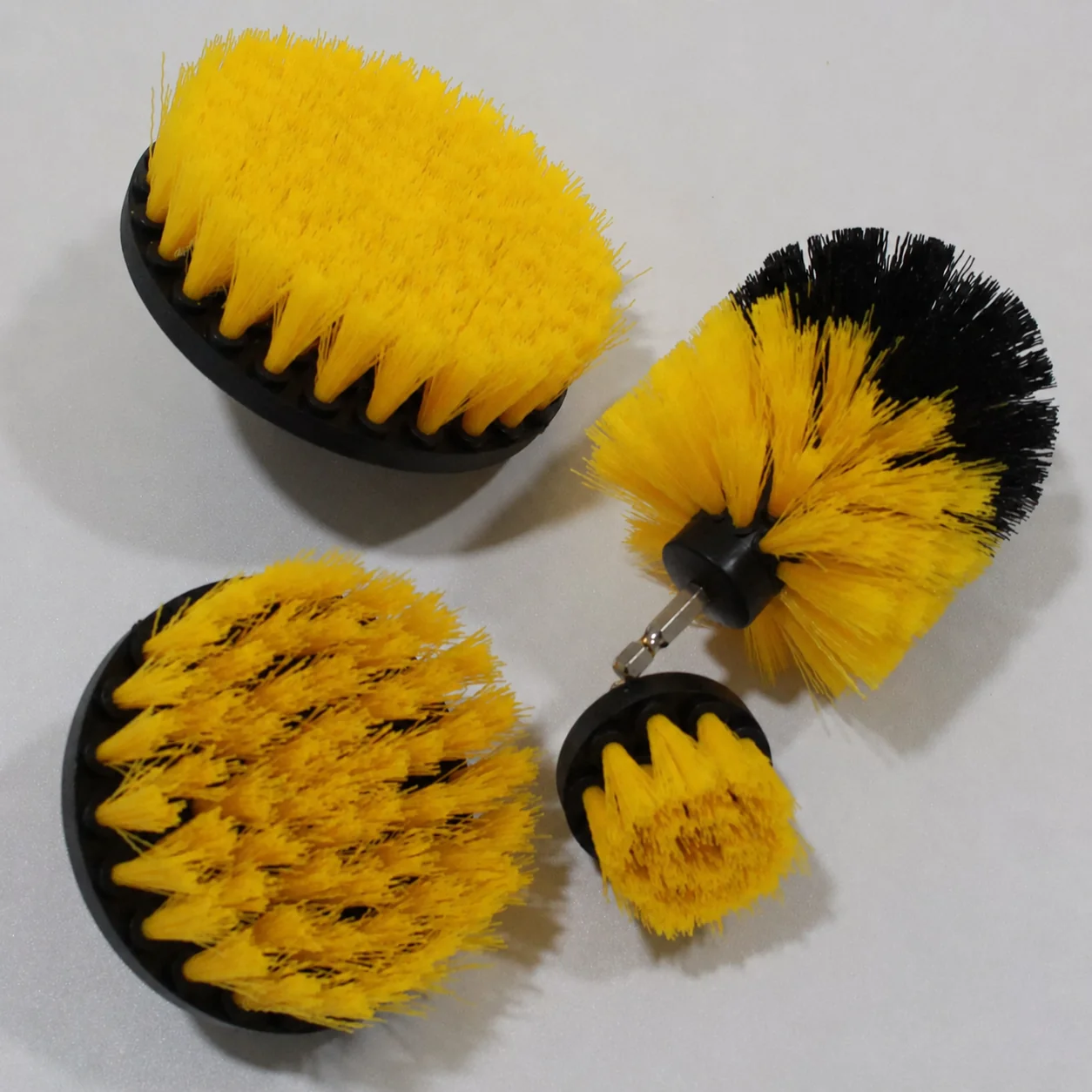 Multi-Purpose Power Drill Brush Attachment Set for Detailing Shops thumbnail
