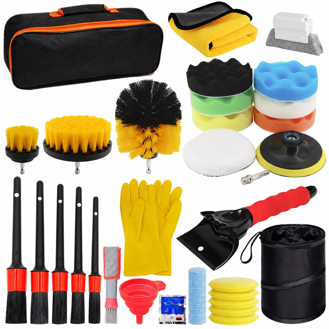 Car Wash Bucket Kit with Complete Tool Set for Detailing Shops thumbnail