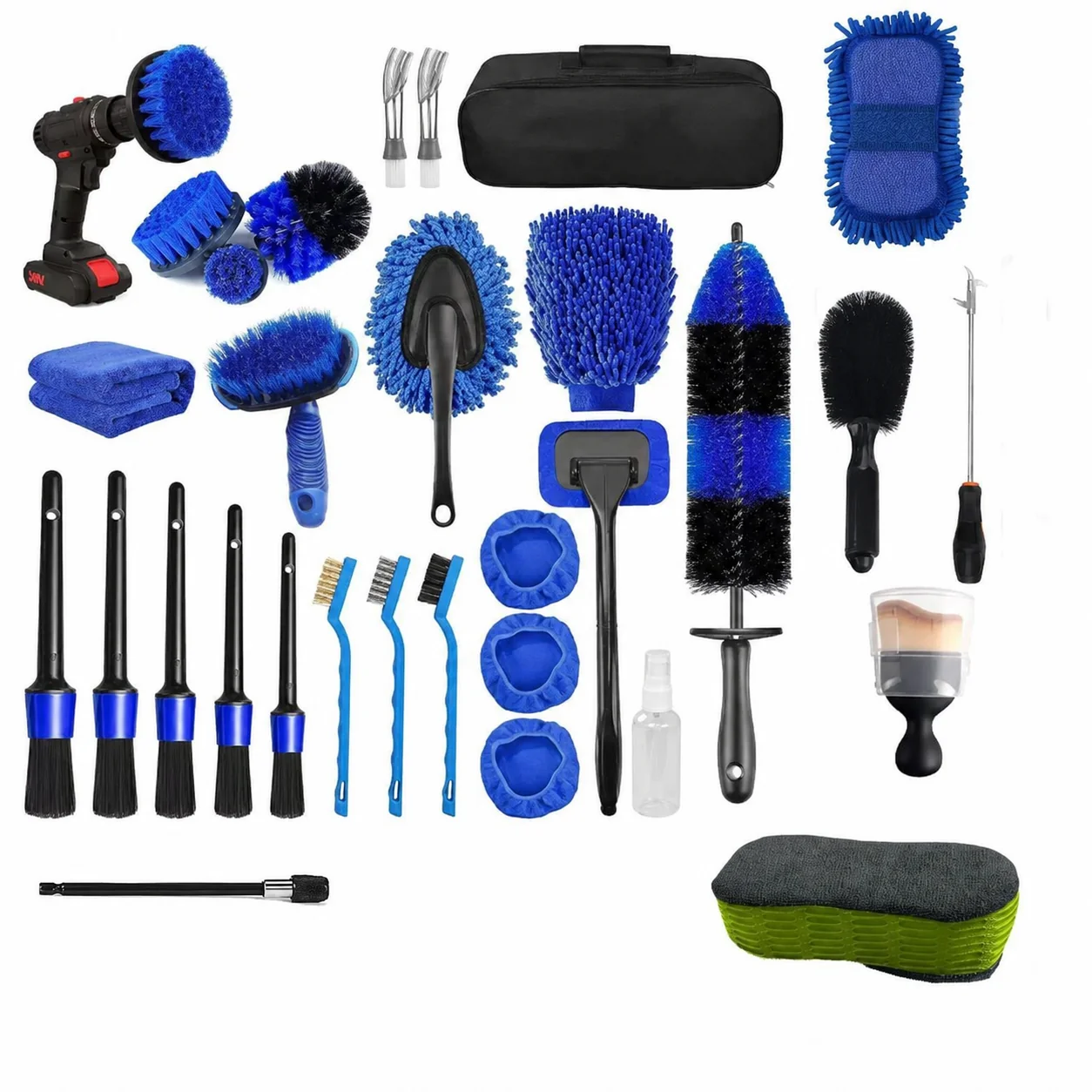 Car Wash Bucket Kit with Complete Tool Set for Detailing Shops thumbnail