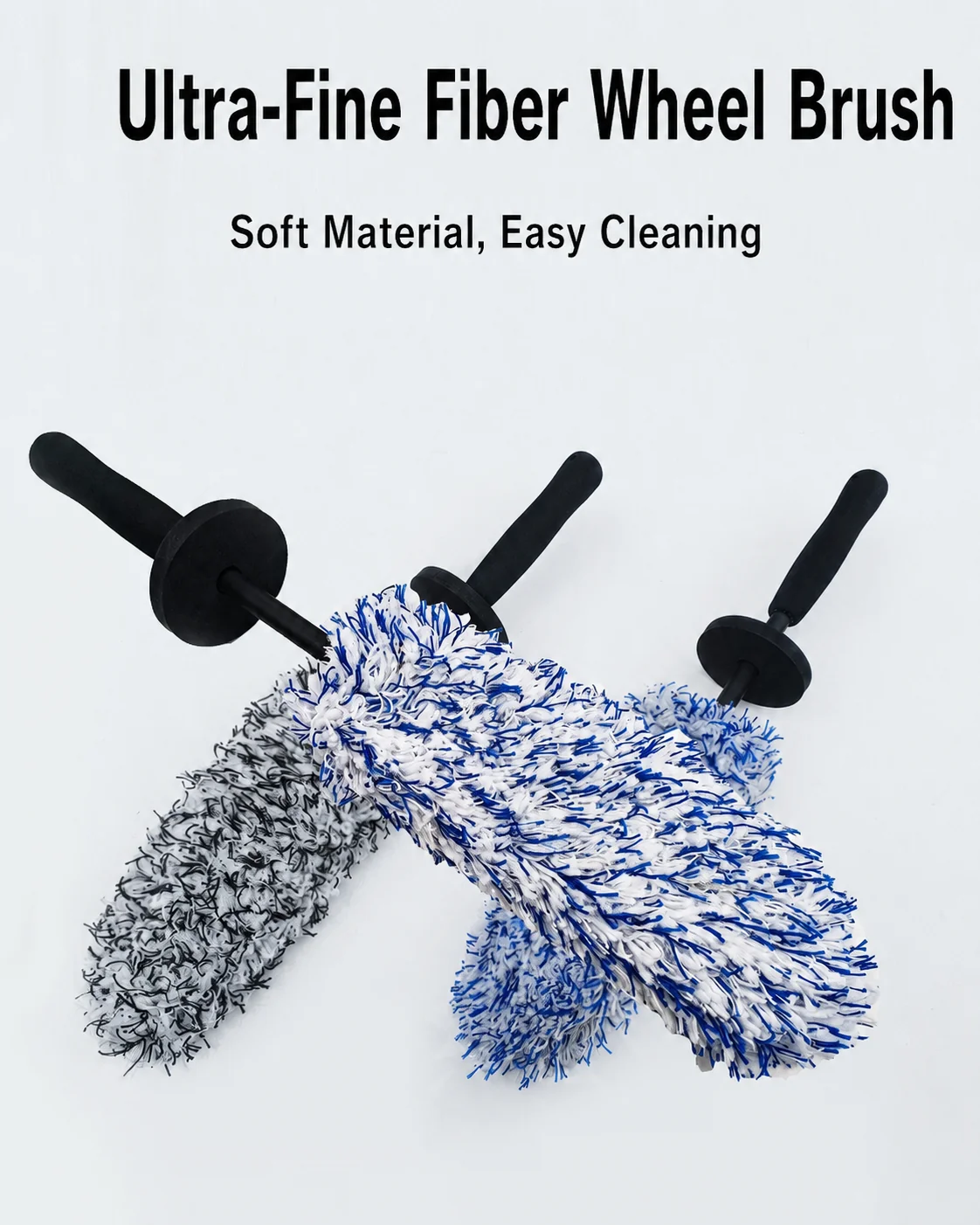 Extendable Microfiber Duster & Wheel Brush Set for Detailing Shops thumbnail