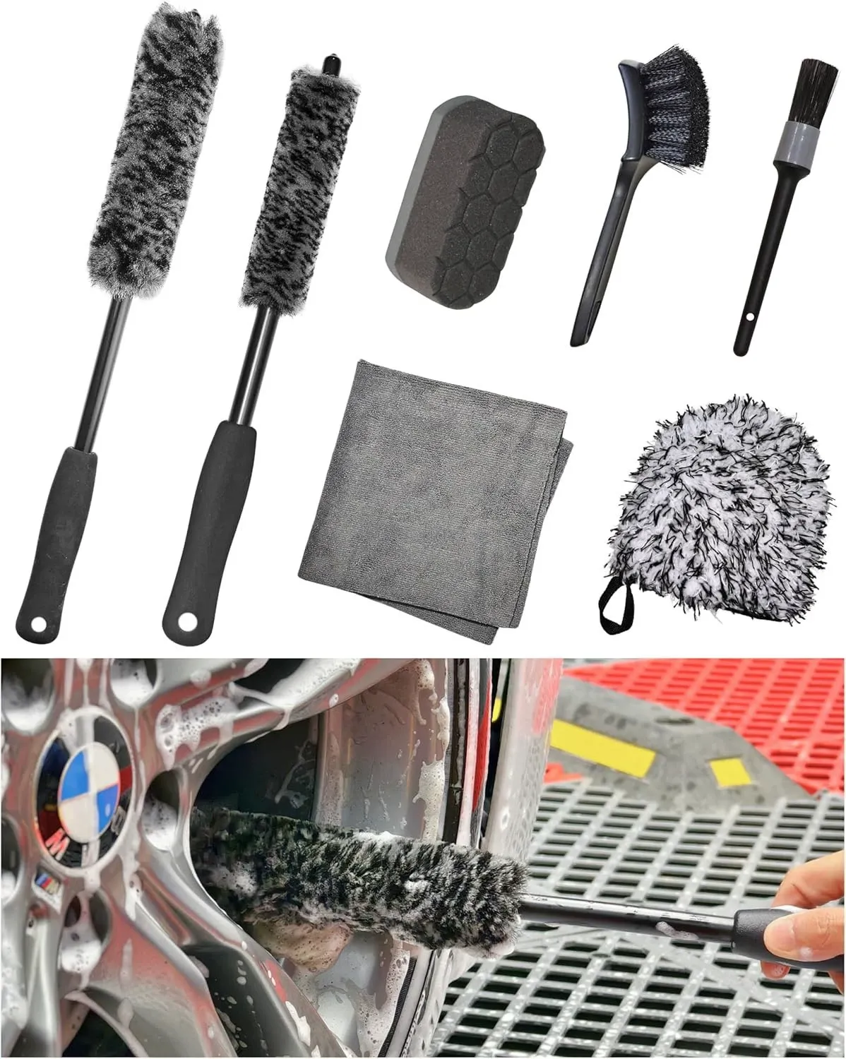 7-piece-wheel-cleaning-brush-kit thumbnail