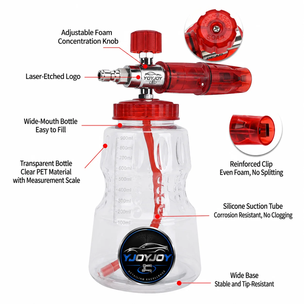 Aluminum Foam Spray Gun for Pressure Washing thumbnail