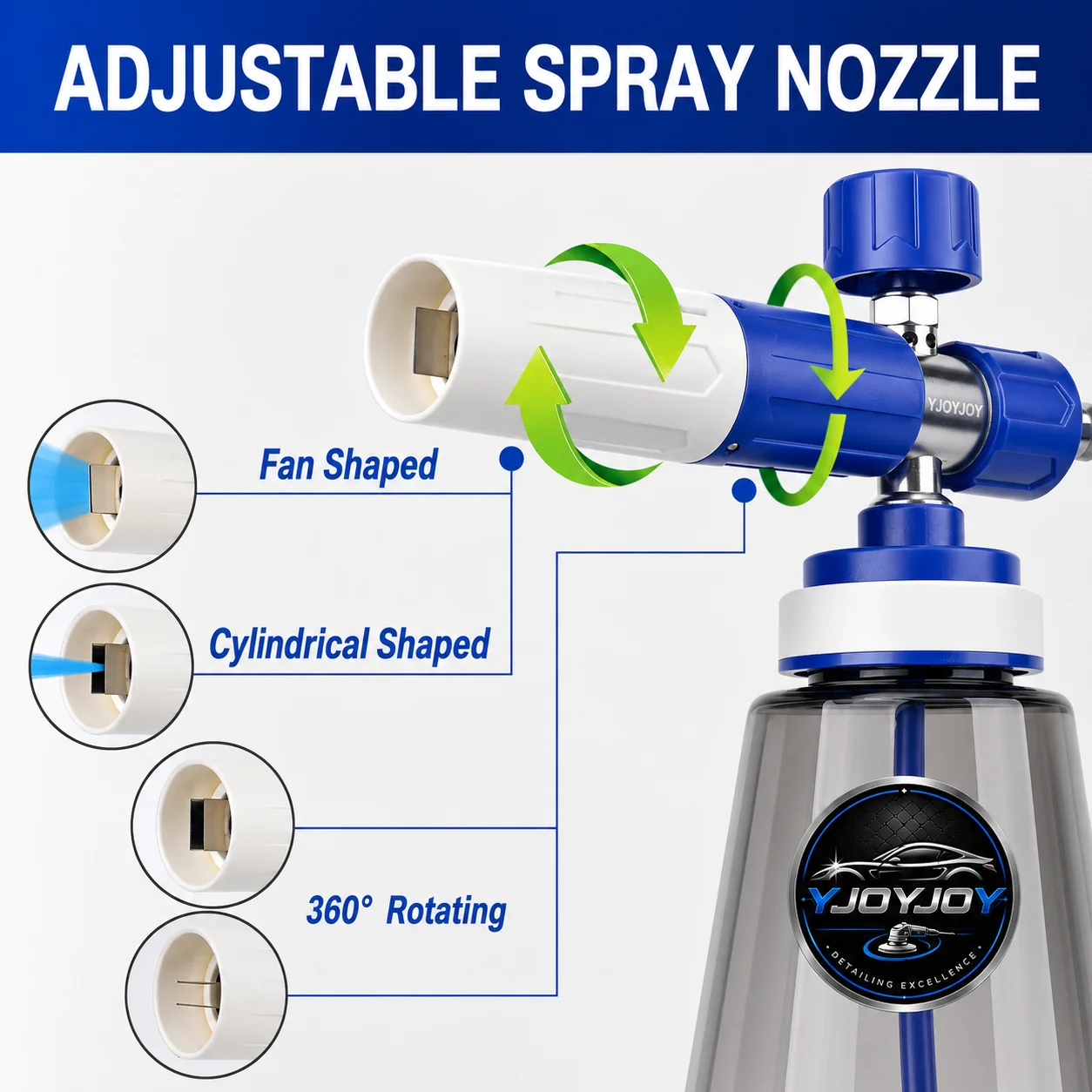 High Pressure Water Gun & Foam Cannon Kit for Automotive Detailing thumbnail