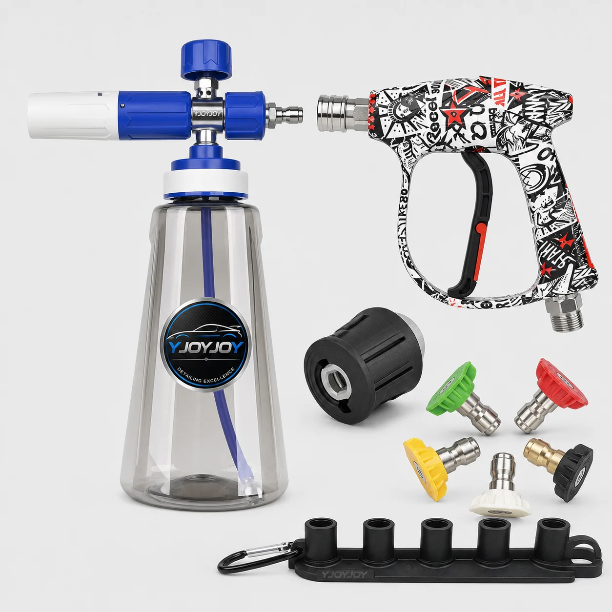 High Pressure Water Gun & Foam Cannon Kit for Automotive Detailing - view 1