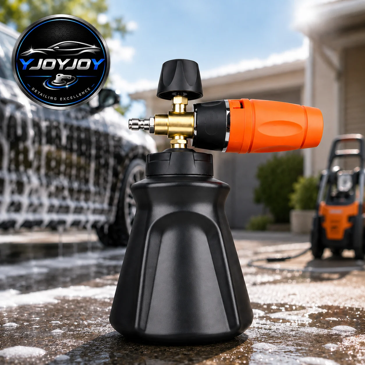 Brass Foam Cannon (180 bar) for Pressure Washing thumbnail