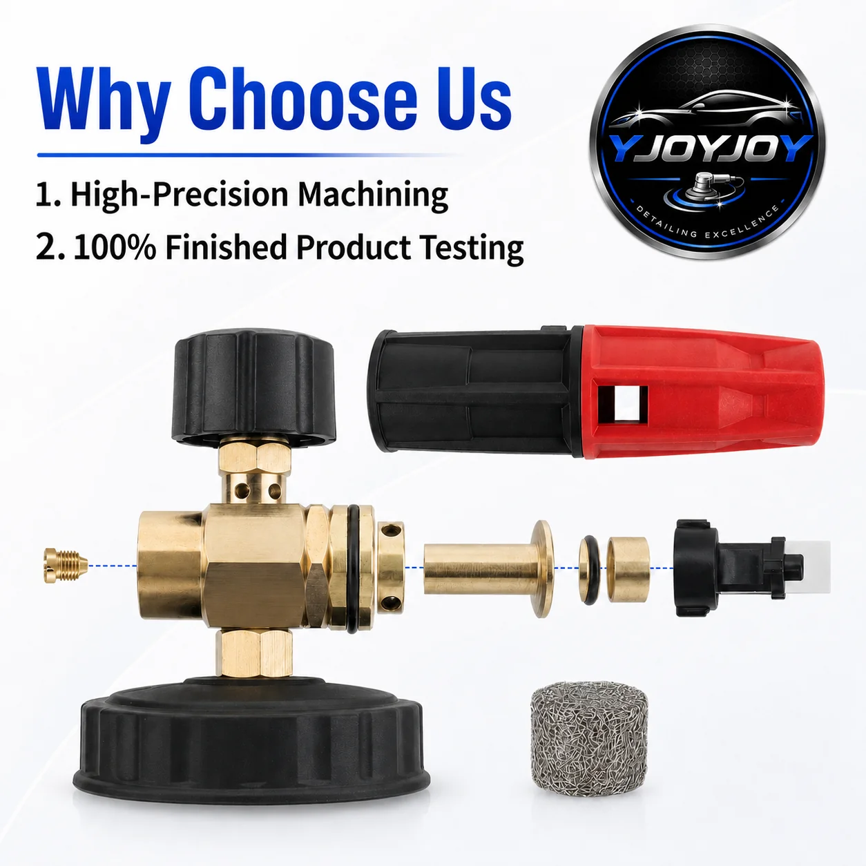 High Pressure Foam Cannon Deluxe Set for Automotive Detailing thumbnail