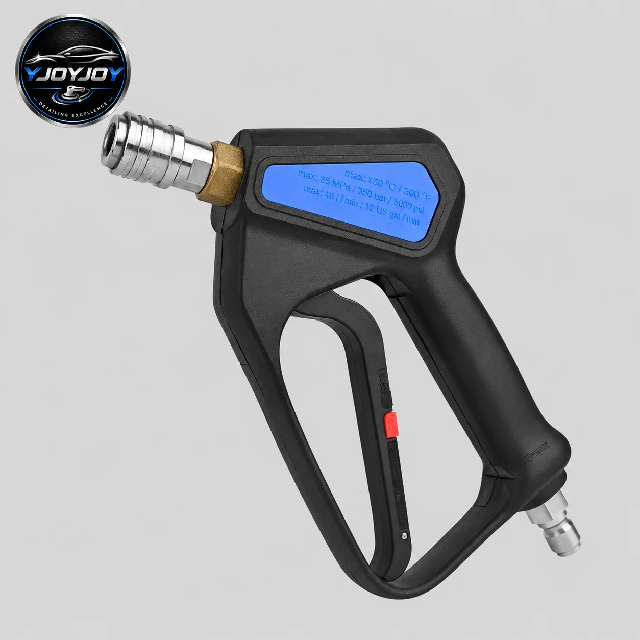 Short Safety-Lock Pressure Washer Gun (350 bar) for Pressure Washing - view 1