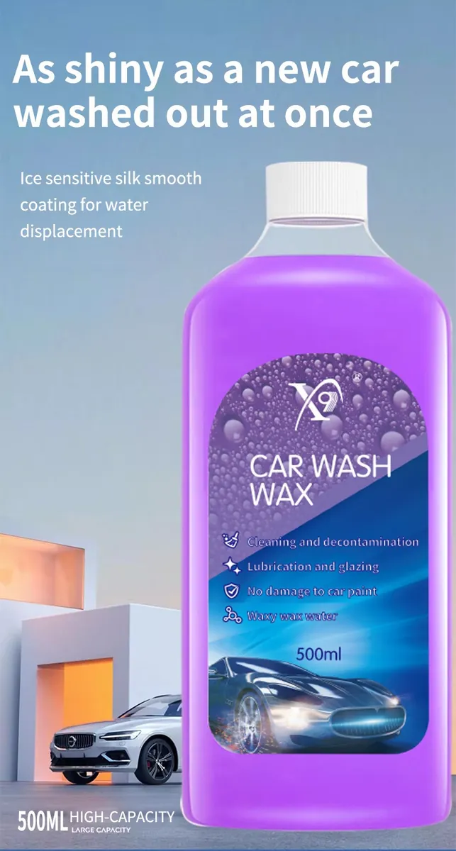 Car Wash Wax Purple Concentrated for Car Detailing thumbnail