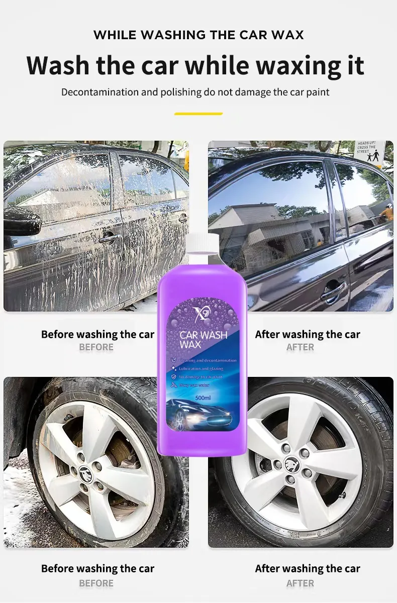 Car Wash Wax Purple Concentrated for Car Detailing thumbnail
