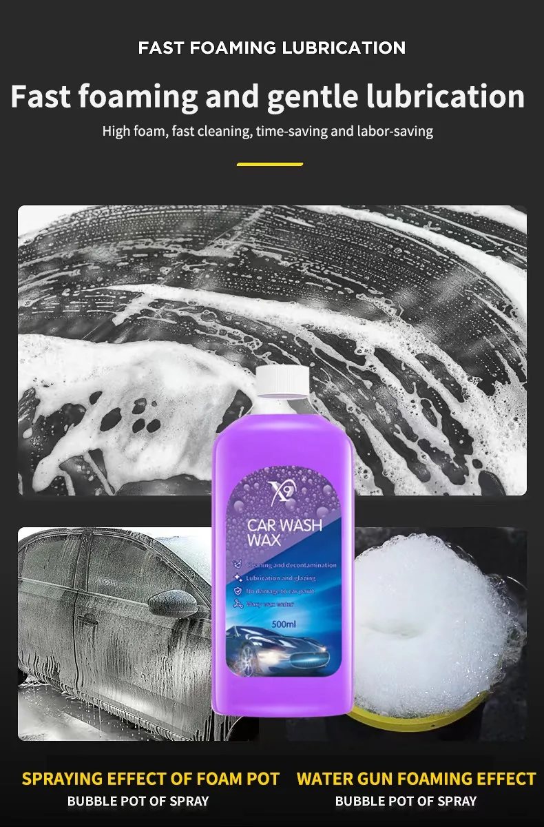 Car Wash Wax Purple Concentrated for Car Detailing thumbnail
