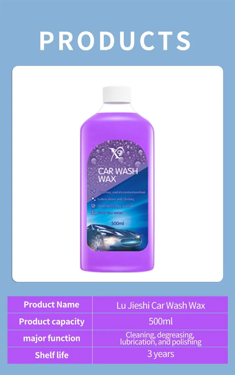 Car Wash Wax Purple Concentrated for Car Detailing thumbnail
