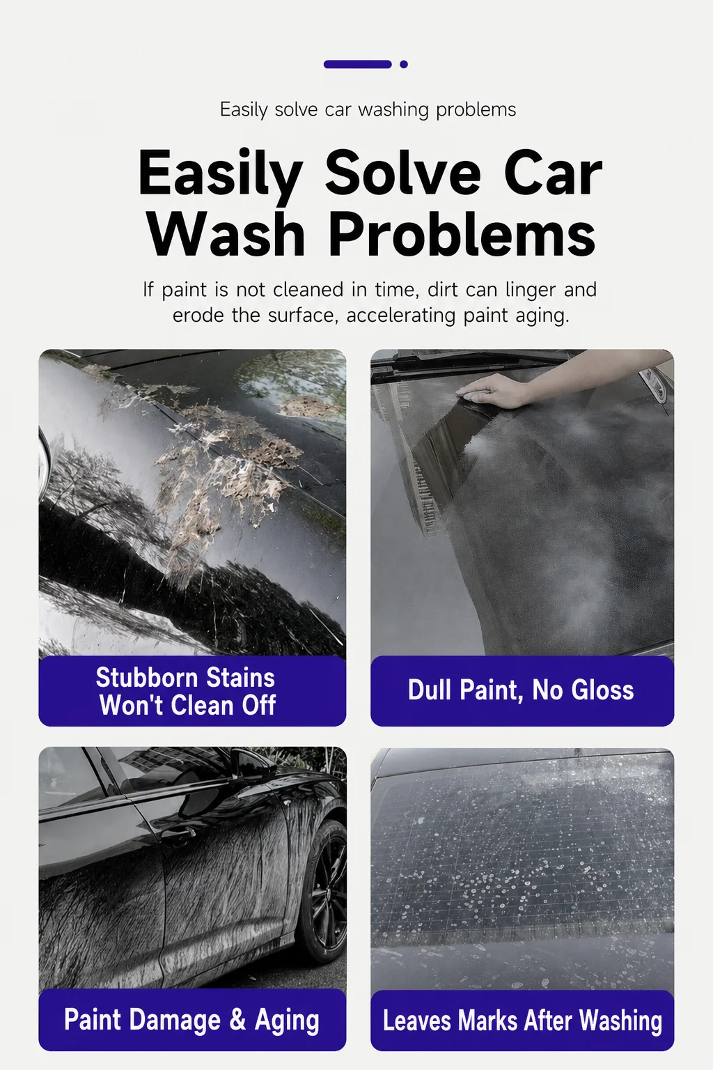 Ceramic-Infused Hydrophobic Car Wash Shampoo for Car Detailing thumbnail