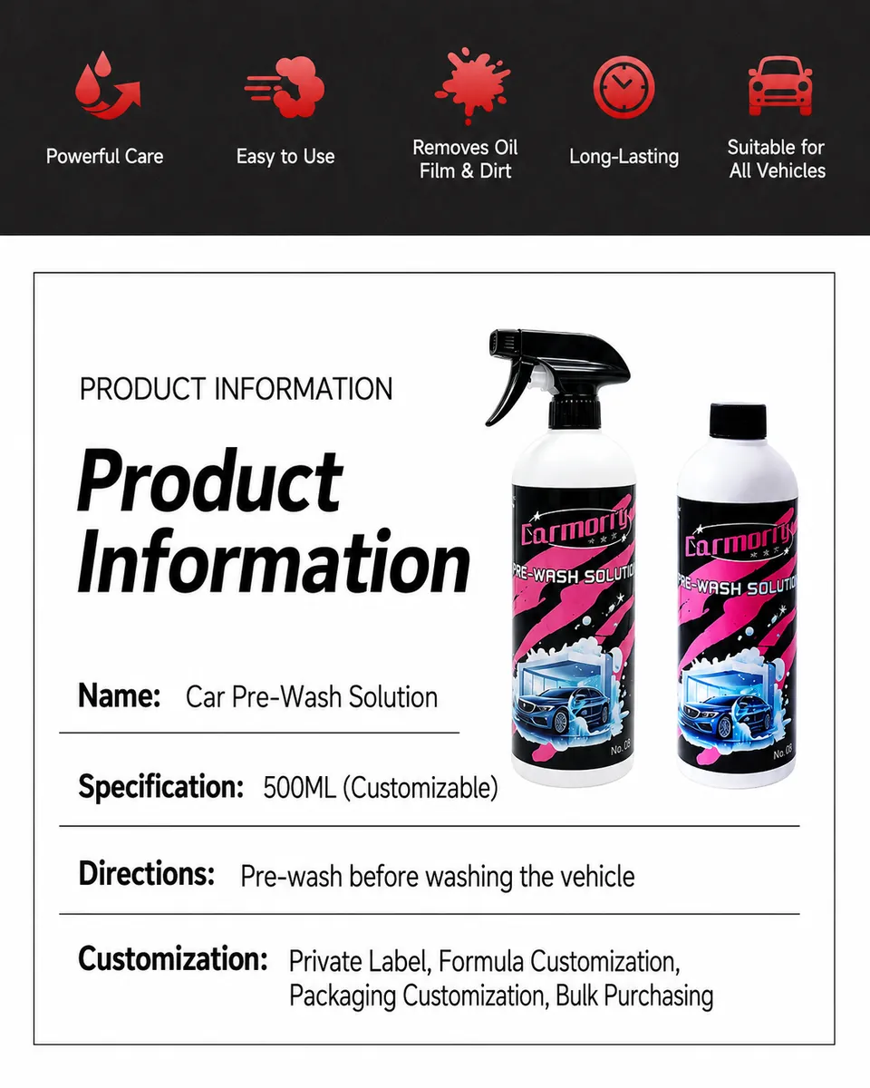 Pre-Wash Snow Foam Solution for Car Detailing thumbnail