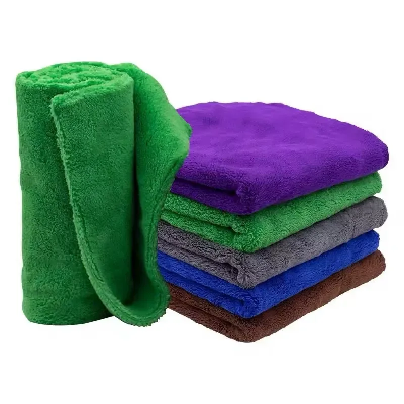 Edgeless Plush Microfiber Towel for Car Care view 1