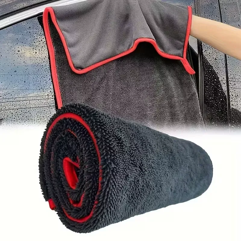Quick-Dry Twist Loop Microfiber Towel for Car Care view 1